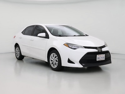 White 2017 Toyota Corolla LE