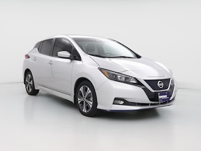 Silver 2020 Nissan Leaf SV Plus