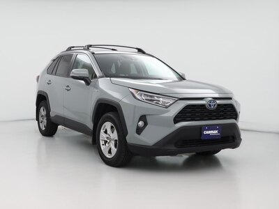 Gray 2021 Toyota RAV4 Hybrid XLE