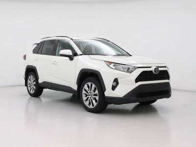 White 2021 Toyota RAV4 XLE Premium