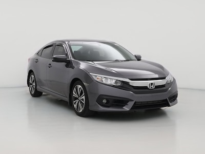 Gray 2018 Honda Civic EX-T