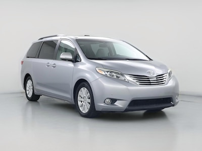 Silver 2015 Toyota Sienna Limited Premium