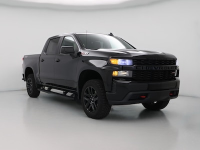 Black 2021 Chevrolet Silverado 1500 Custom Trail Boss