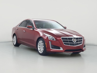 Red 2014 Cadillac CTS Luxury