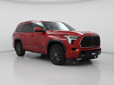 Red 2024 Toyota Sequoia Platinum