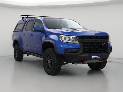 Blue 2022 Chevrolet Colorado ZR2