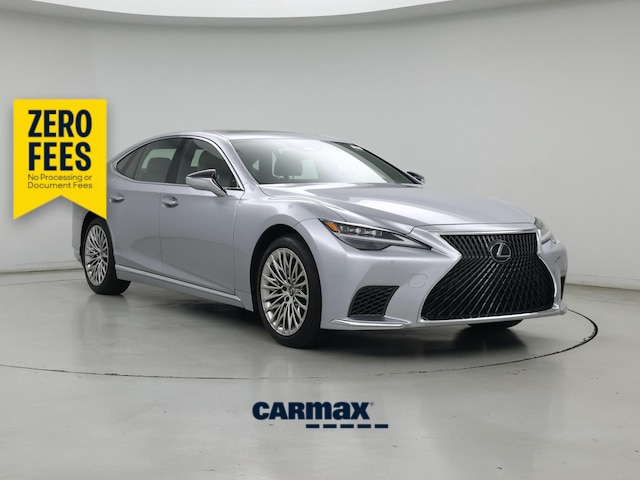 Silver 2025 Lexus LS 500 RWD Sedan Rear-Wheel Drive Automatic