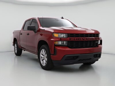 Red 2021 Chevrolet Silverado 1500 Custom