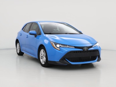 Blue 2019 Toyota Corolla Hatchback SE
