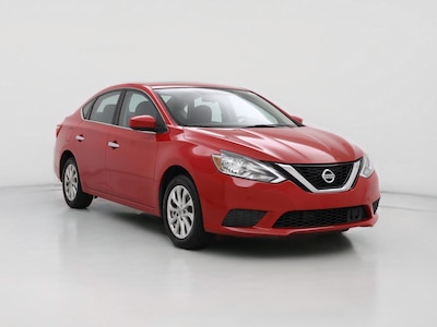 Red 2019 Nissan Sentra SV