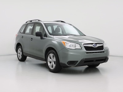 Green 2015 Subaru Forester 2.5I