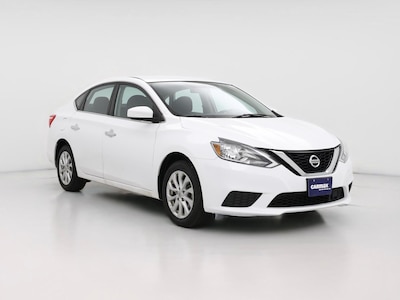 White 2019 Nissan Sentra SV