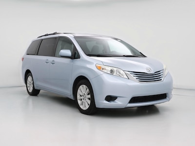 Blue 2015 Toyota Sienna LE