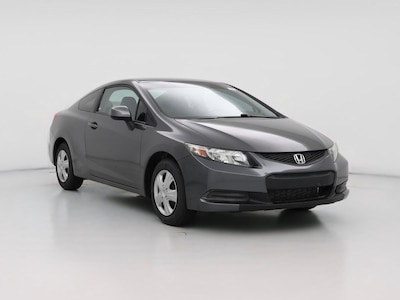 Gray 2013 Honda Civic LX