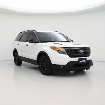 White 2014 Ford Explorer XLT