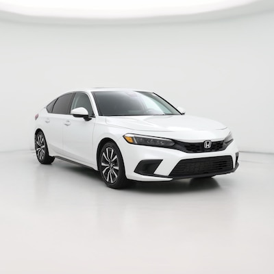 White 2023 Honda Civic EX-L