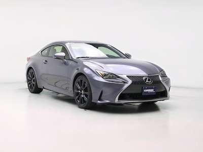 Gray 2016 Lexus RC 200t