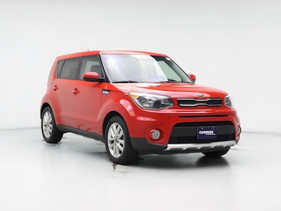 Red 2018 Kia Soul +