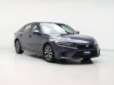 Gray 2022 Honda Civic EX