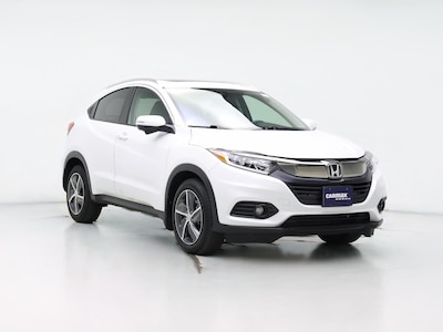 White 2021 Honda HR-V EX