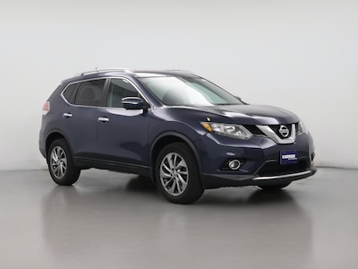 Blue 2015 Nissan Rogue SL