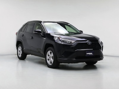 Black 2020 Toyota RAV4 Hybrid LE