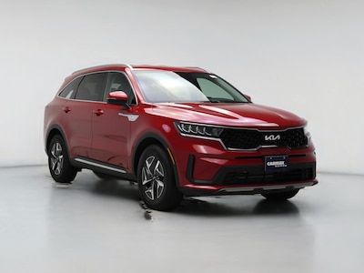 Red 2022 Kia Sorento Hybrid S