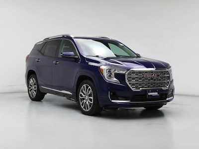 Blue 2022 GMC Terrain Denali