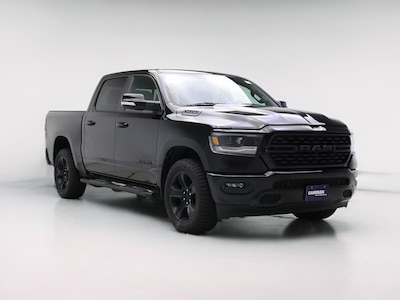 Black 2022 Ram 1500 Bighorn