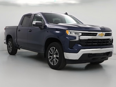 Blue 2022 Chevrolet Silverado 1500 LT