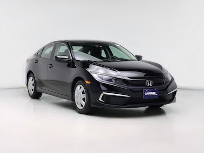 Black 2020 Honda Civic LX