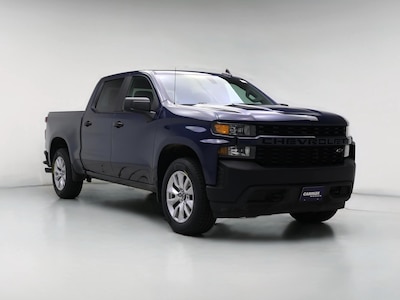 Blue 2019 Chevrolet Silverado 1500 Custom