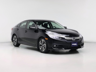 Black 2018 Honda Civic EX-T
