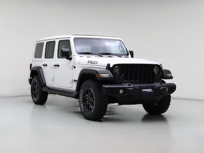White 2022 Jeep Wrangler Unlimited Willys Sport
