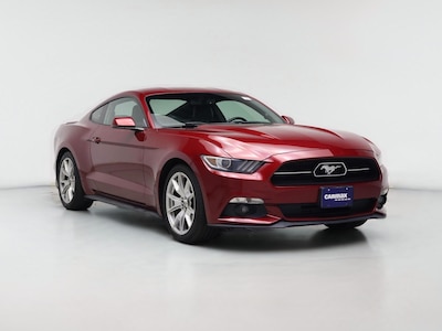 Red 2015 Ford Mustang Ecoboost Premium