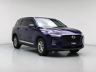 Blue 2020 Hyundai Santa Fe SE