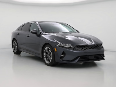 Gray 2021 Kia K5 EX