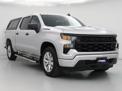Silver 2022 Chevrolet Silverado 1500 Custom