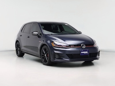 Blue 2021 Volkswagen GTI SE