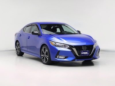Blue 2022 Nissan Sentra SR