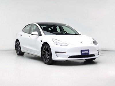 White 2023 Tesla Model 3 Performance