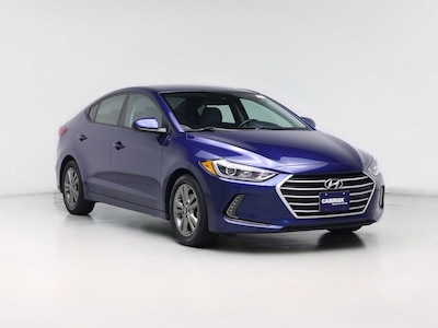 Blue 2017 Hyundai Elantra SE