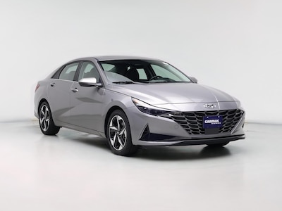 Gray 2023 Hyundai Elantra Hybrid Limited