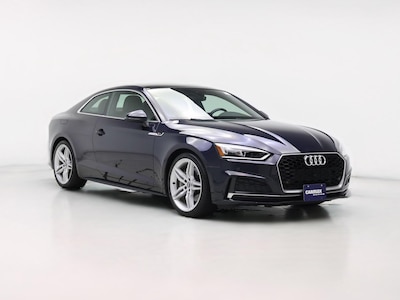 Blue 2018 Audi A5 Premium Plus