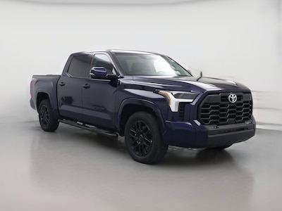 Blue 2022 Toyota Tundra SR5