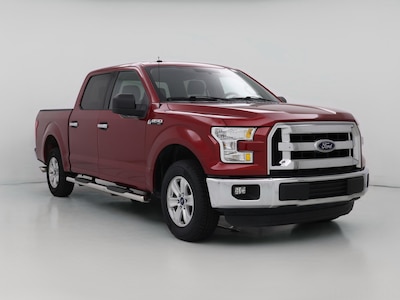 Red 2016 Ford F150 XLT