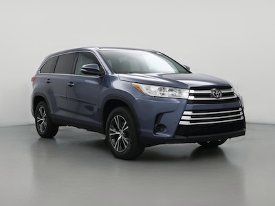 Blue 2019 Toyota Highlander LE