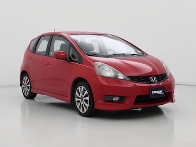 Red 2013 Honda Fit Sport
