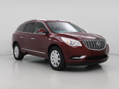 Red 2017 Buick Enclave Leather