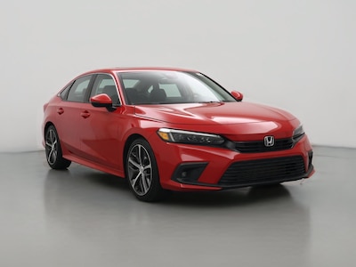 Red 2022 Honda Civic Touring